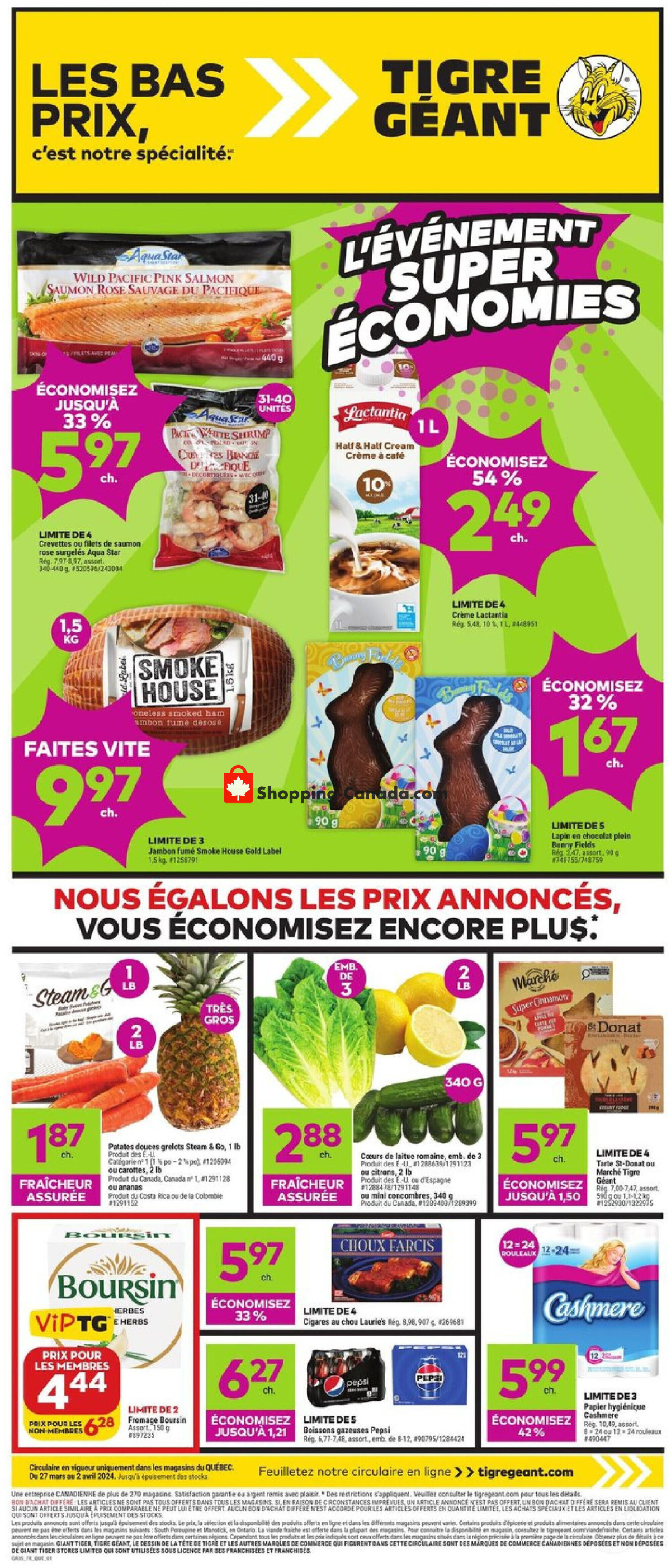 Giant Tiger flyer from Wednesday March 27, 2024 to Tuesday April 2, 2024 - page 23