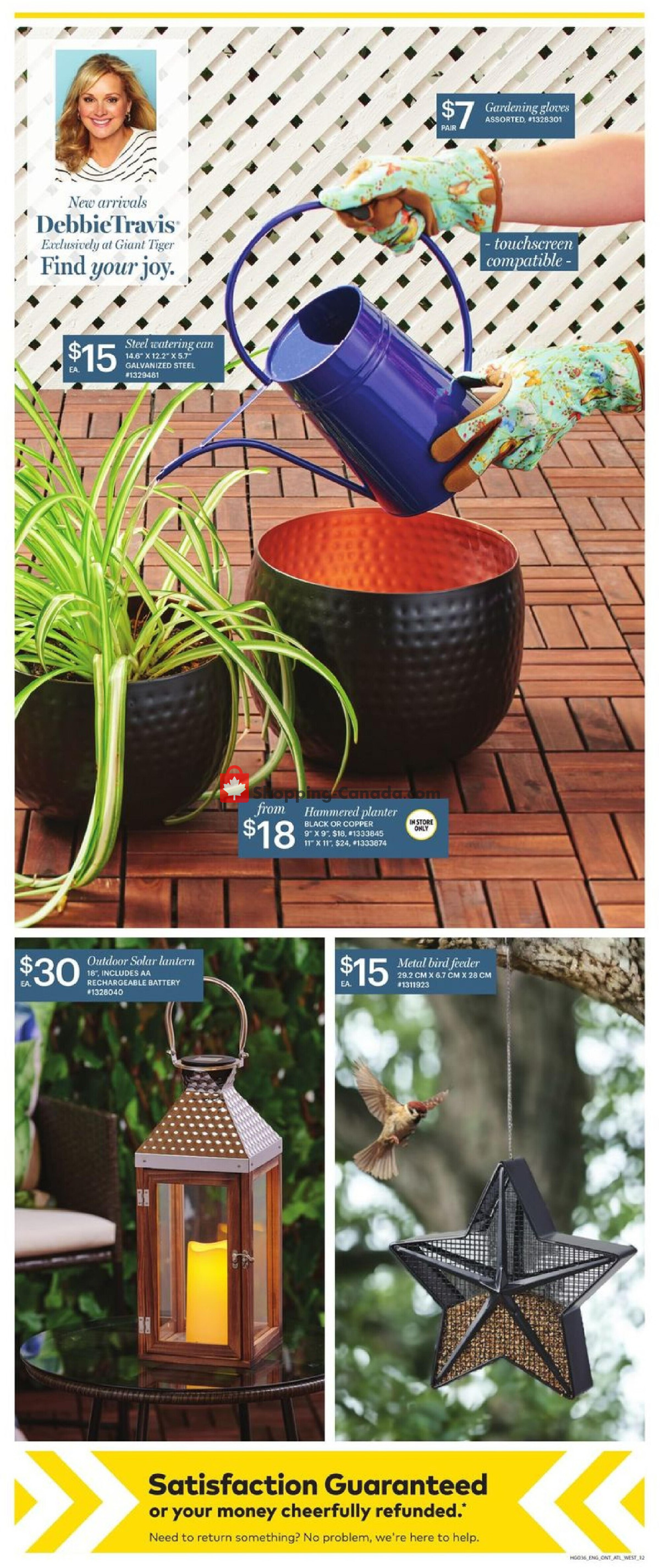 Giant Tiger flyer from Wednesday April 3, 2024 to Tuesday April 9, 2024 - page 13