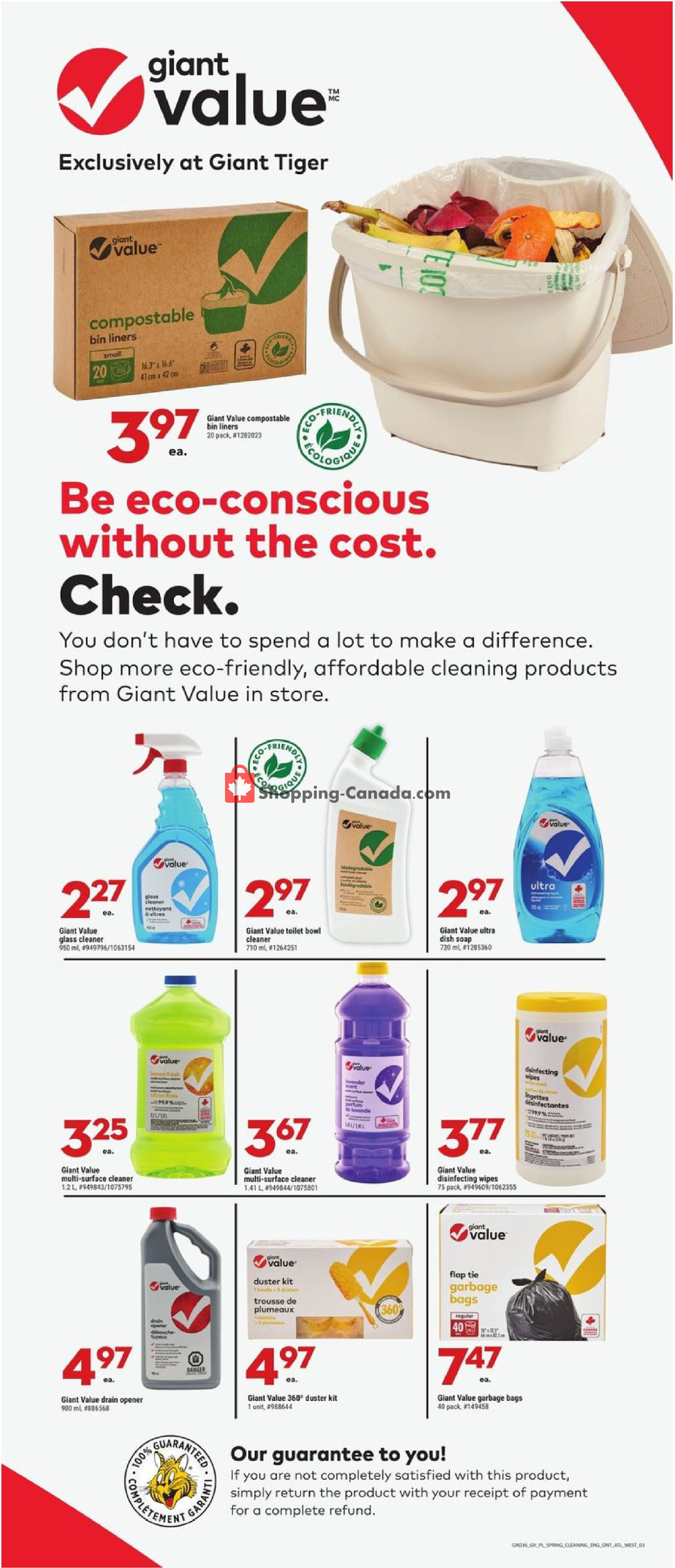 Giant Tiger flyer from Wednesday April 3, 2024 to Tuesday April 9, 2024 - page 4