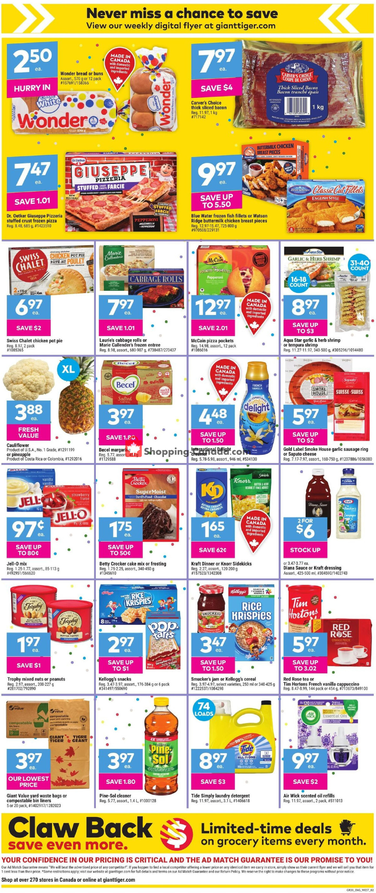 Giant Tiger flyer from Wednesday April 24, 2024 to Tuesday April 30, 2024 - page 2