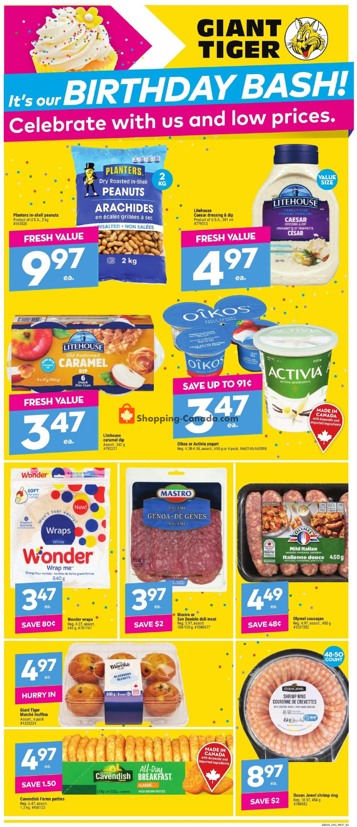 Giant Tiger flyer from Wednesday April 24, 2024 to Tuesday April 30, 2024 - page 4