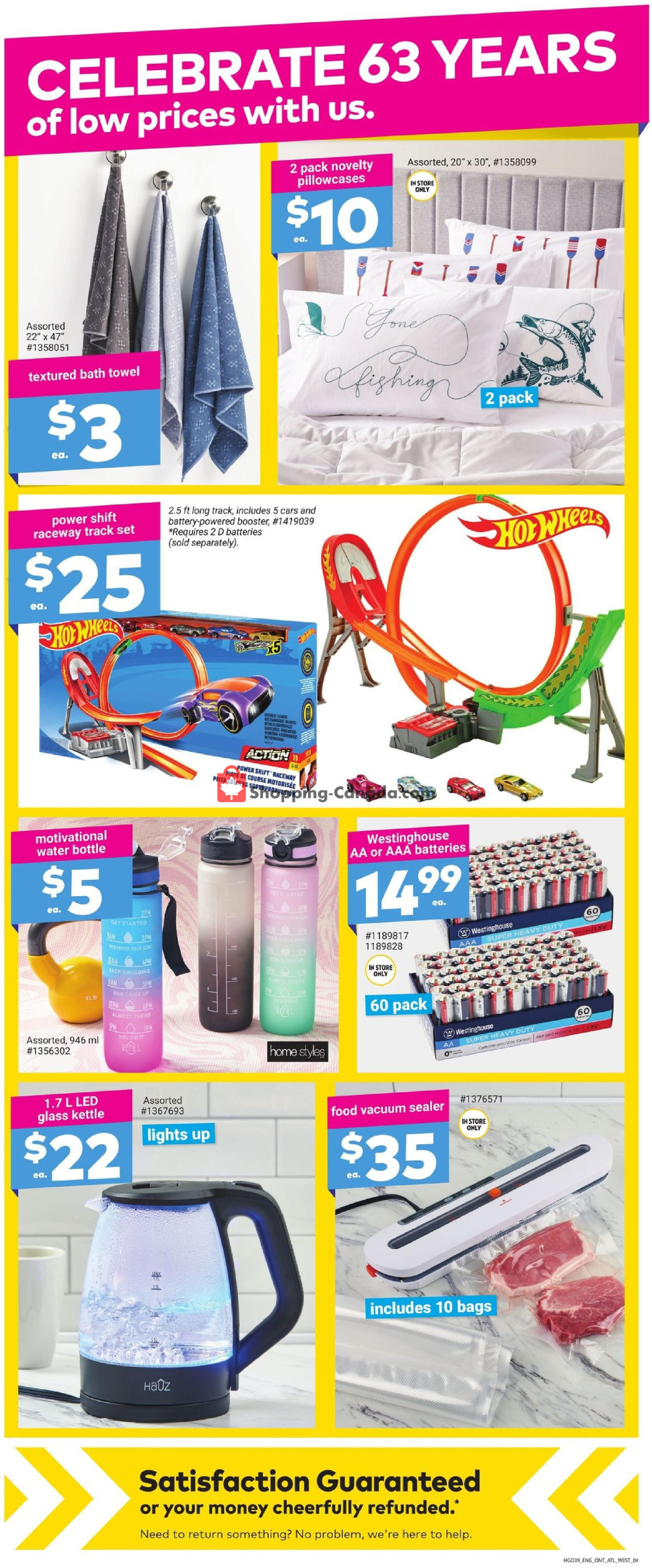 Giant Tiger flyer from Wednesday April 24, 2024 to Tuesday April 30, 2024 - page 5