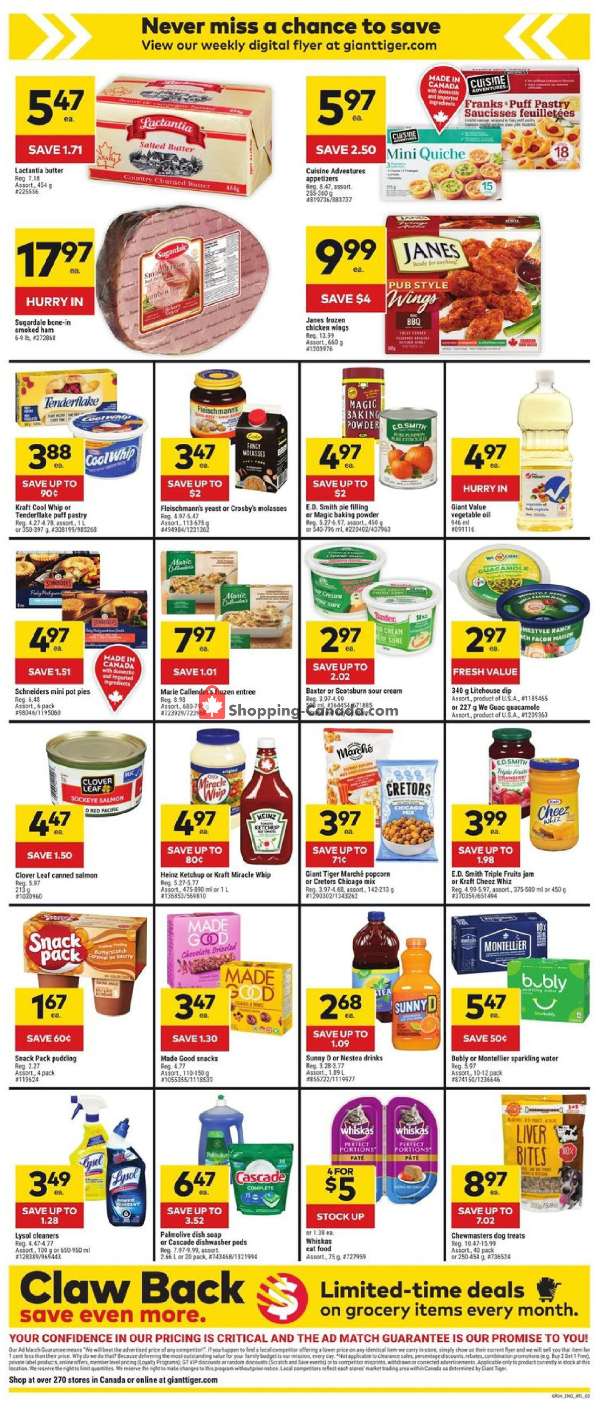 Giant Tiger flyer from Wednesday March 20, 2024 to Tuesday March 26, 2024 - page 2