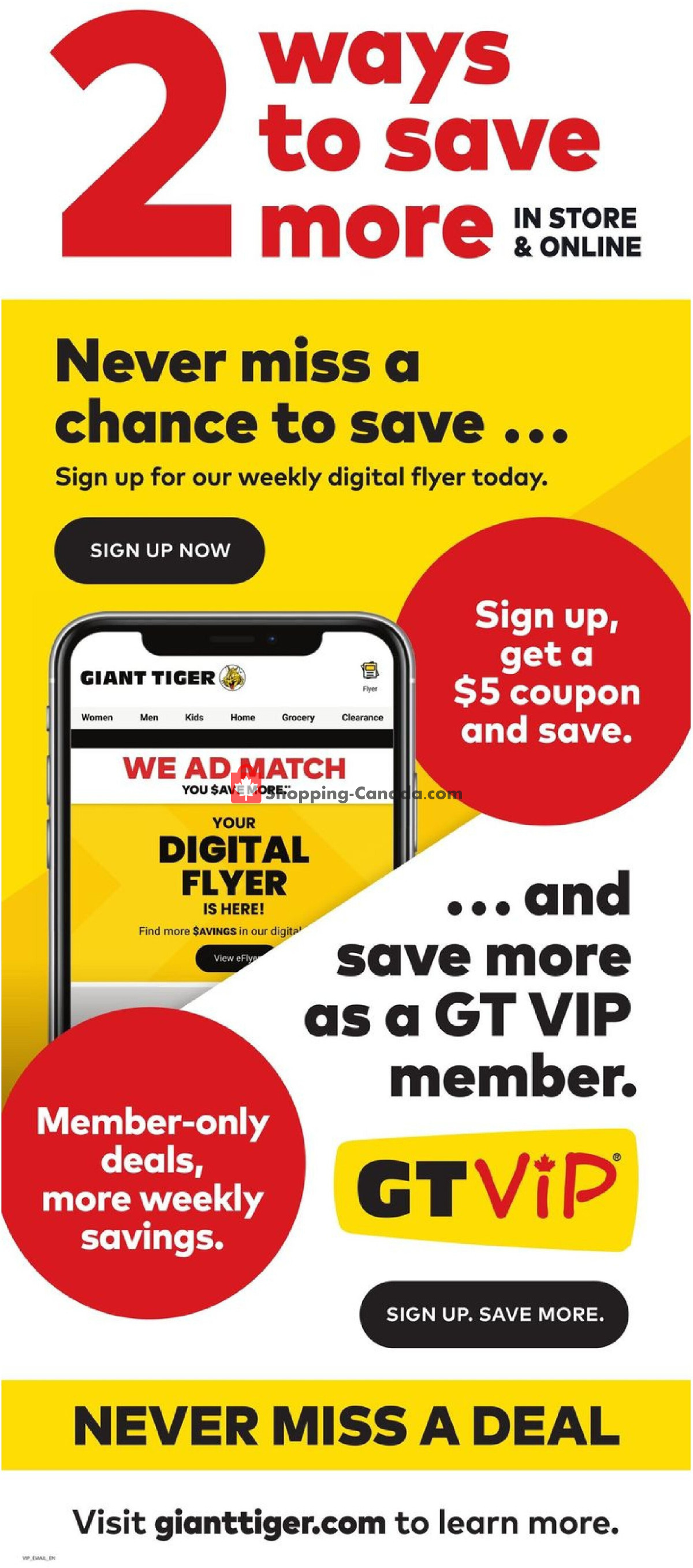 Giant Tiger flyer from Wednesday March 20, 2024 to Tuesday March 26, 2024 - page 17