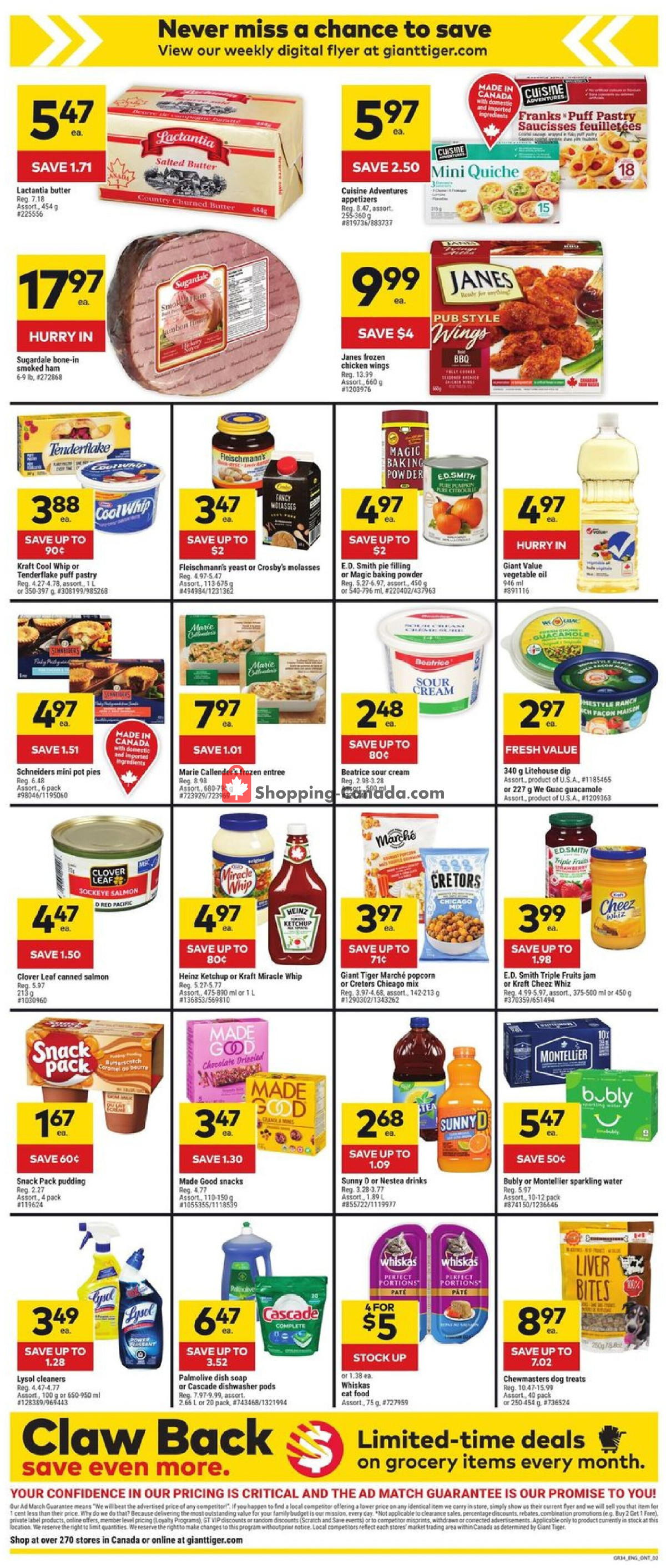 Giant Tiger flyer from Wednesday March 20, 2024 to Tuesday March 26, 2024 - page 2