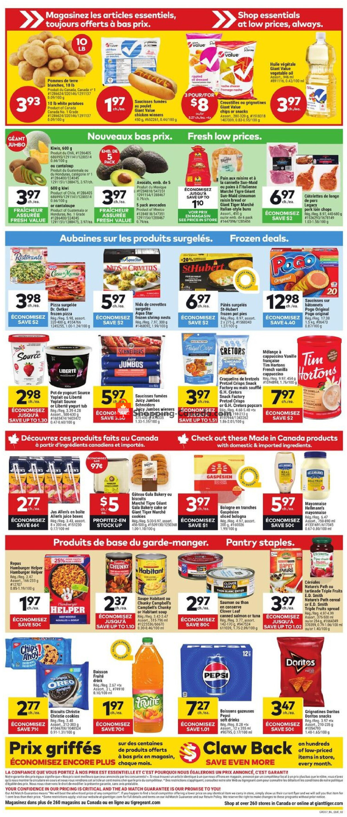 Giant Tiger flyer from Wednesday April 15, 2026 to Tuesday April 21, 2026 - page 2