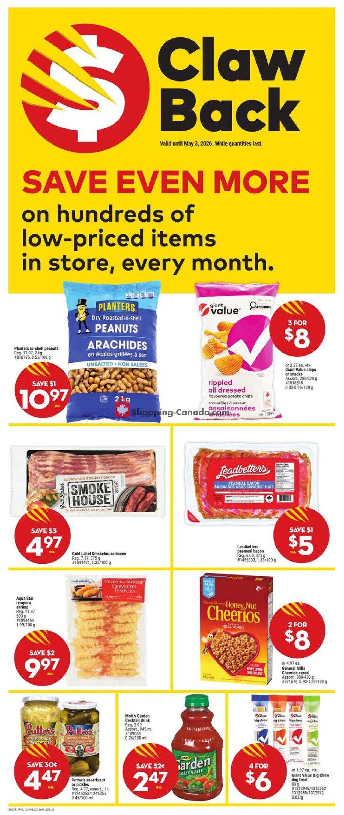 Giant Tiger flyer from Wednesday April 15, 2026 to Tuesday April 21, 2026 - page 7