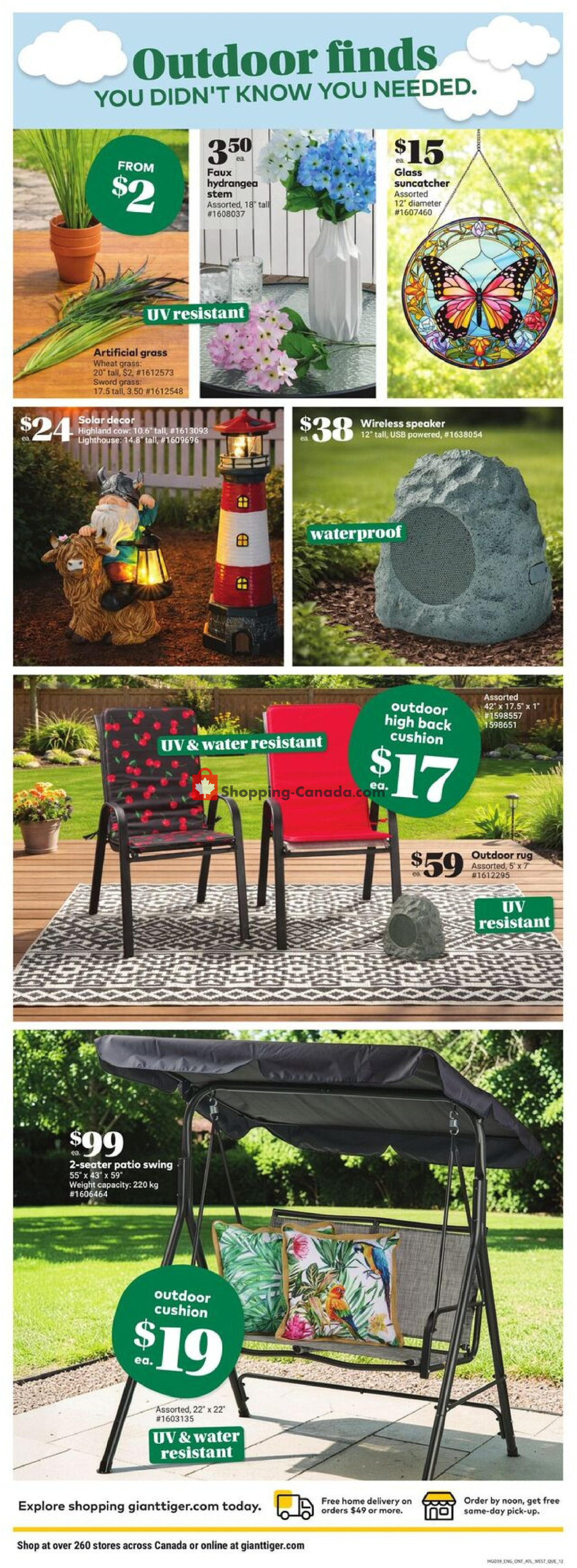 Giant Tiger flyer from Wednesday April 29, 2026 to Tuesday May 5, 2026 - page 16