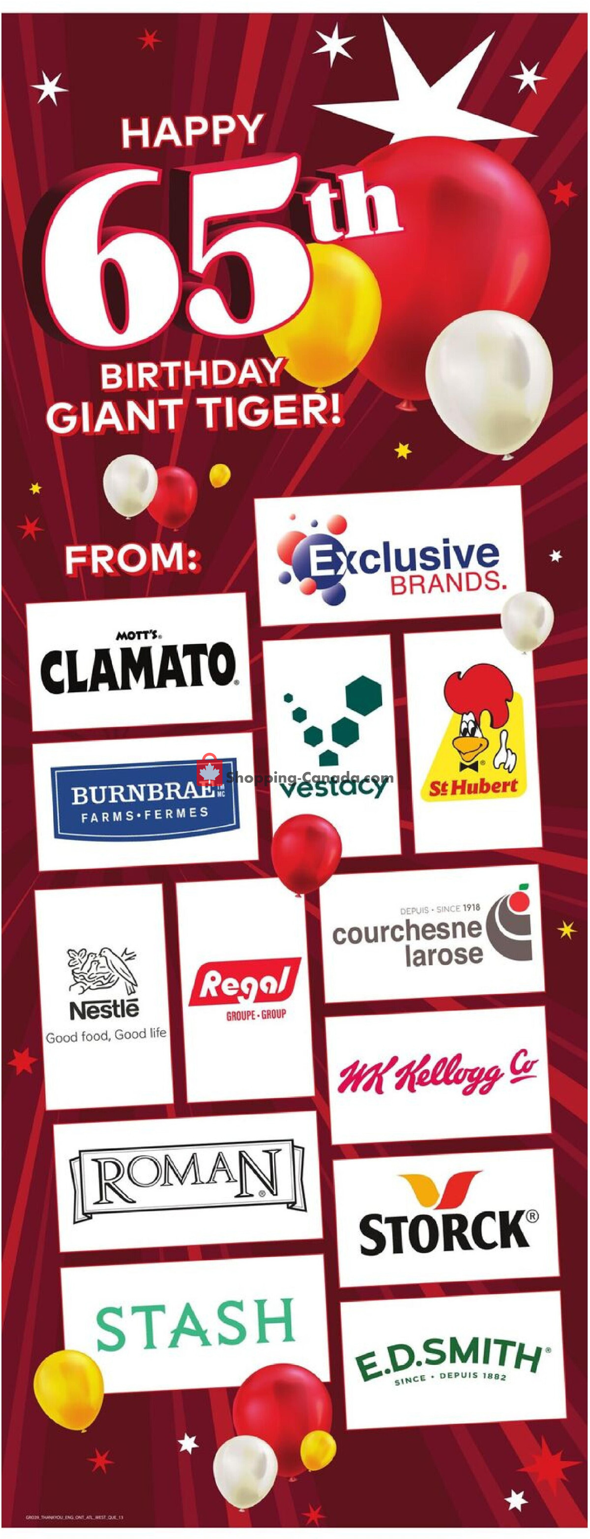 Giant Tiger flyer from Wednesday April 29, 2026 to Tuesday May 5, 2026 - page 17