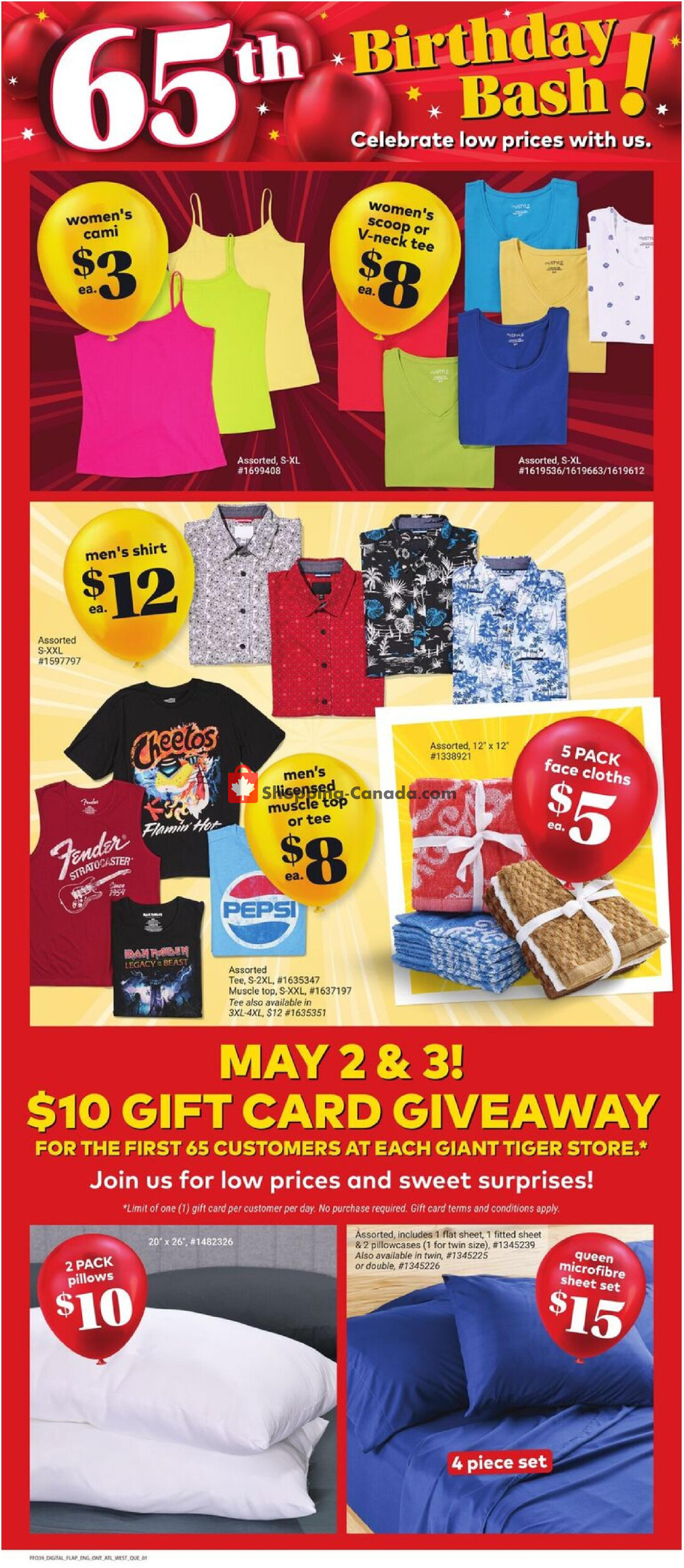 Giant Tiger flyer from Wednesday April 29, 2026 to Tuesday May 5, 2026 - page 5