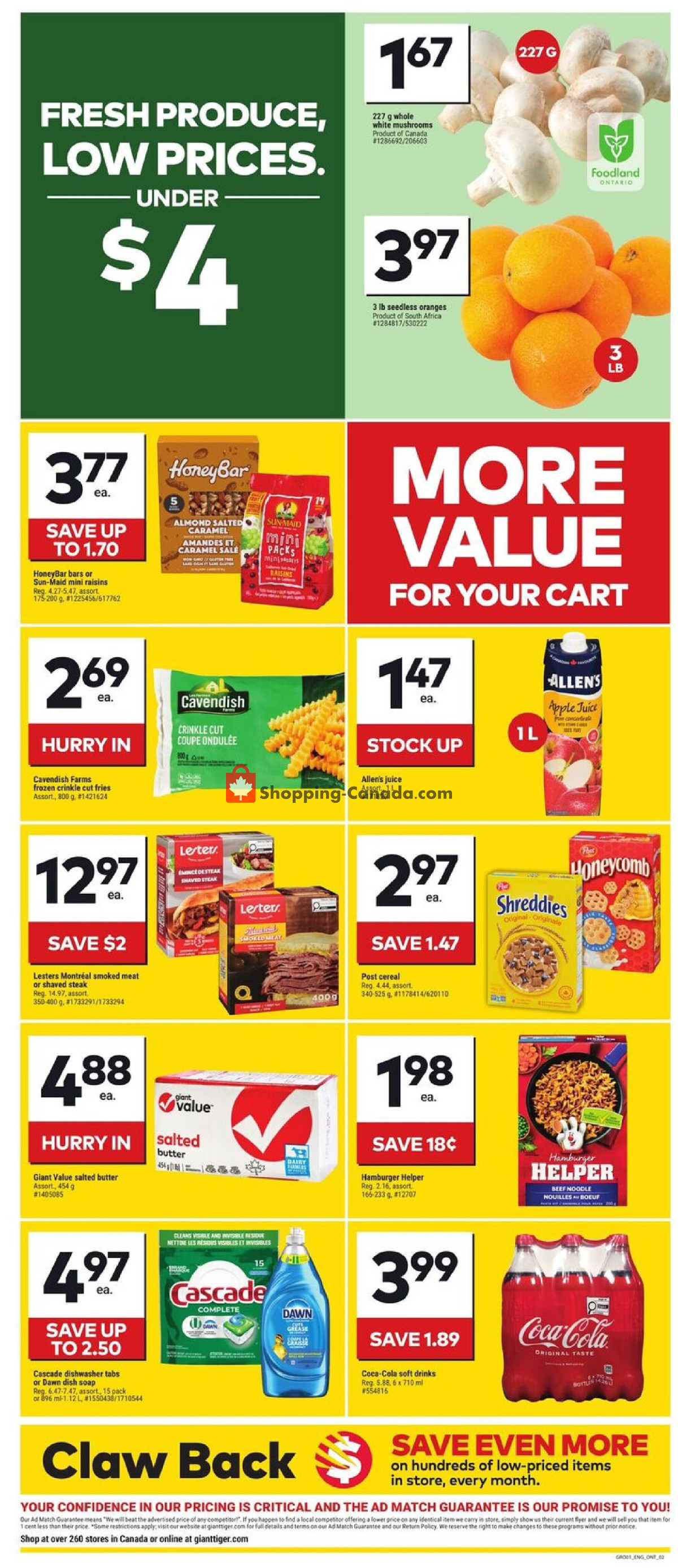 Giant Tiger flyer from Wednesday August 5, 2026 to Tuesday August 11, 2026 - page 2