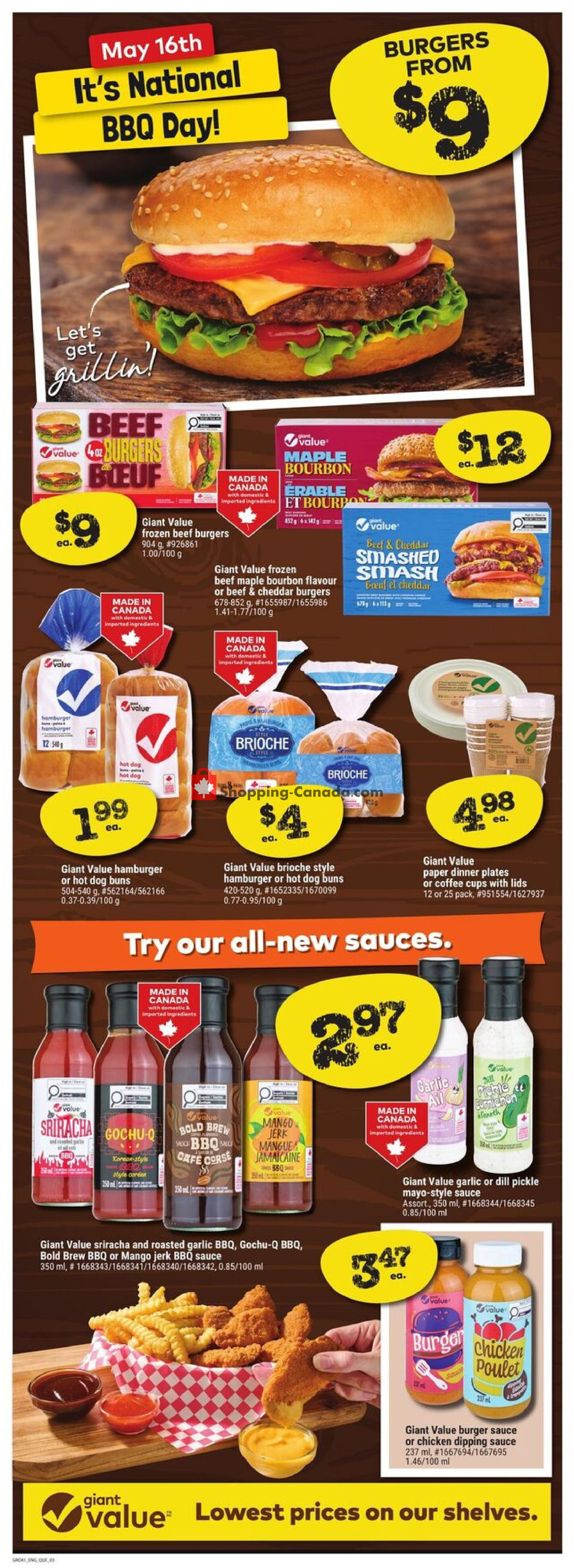 Giant Tiger flyer from Wednesday May 13, 2026 to Tuesday May 19, 2026 - page 3