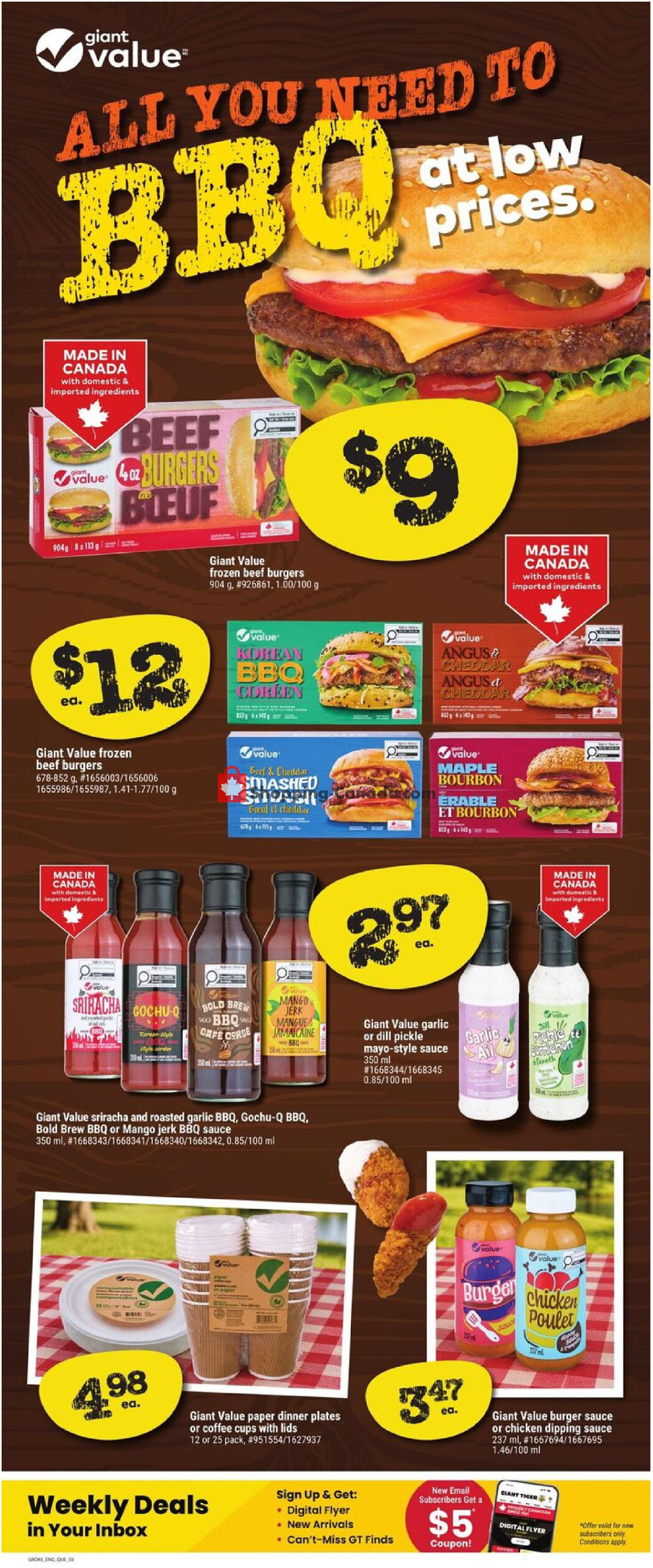 Giant Tiger flyer from Wednesday May 27, 2026 to Tuesday June 2, 2026 - page 3