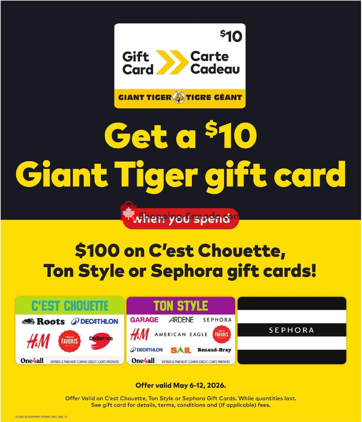 Giant Tiger flyer from Wednesday May 6, 2026 to Tuesday May 12, 2026 - page 16