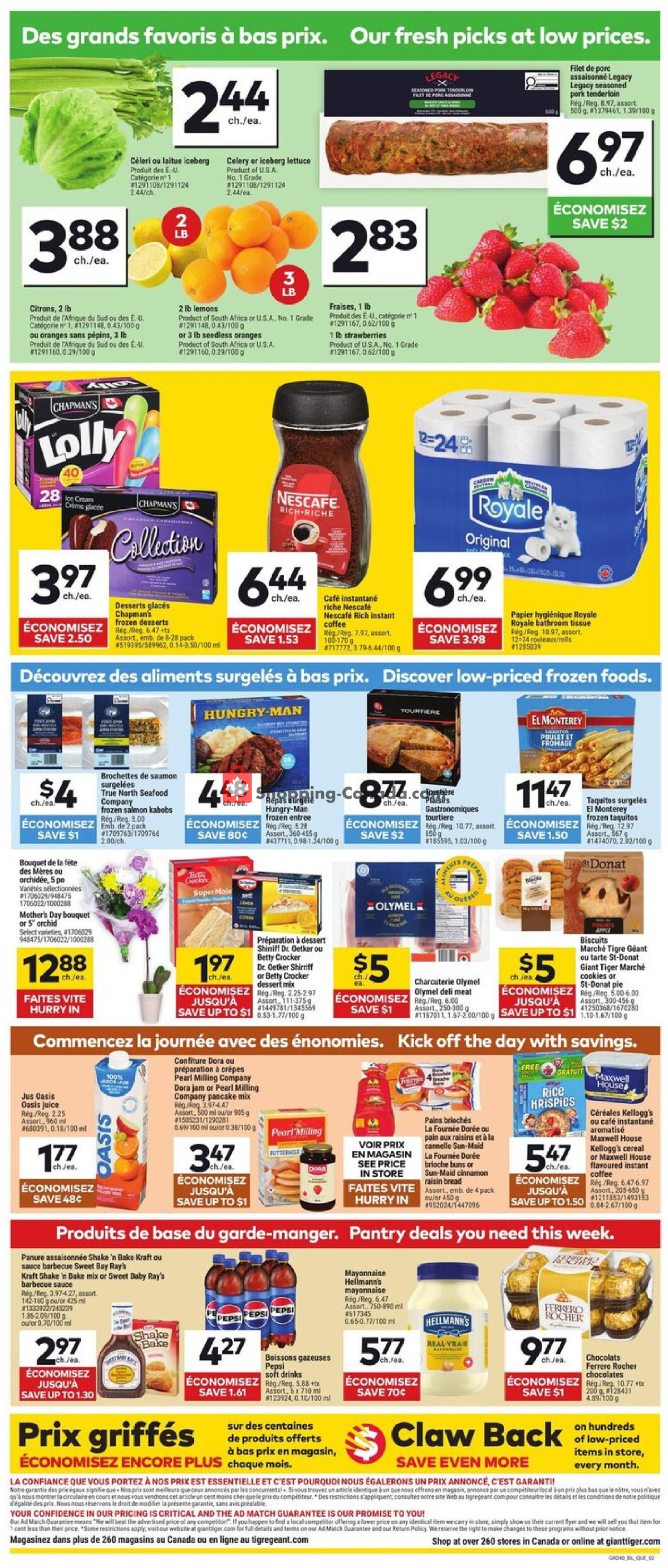 Giant Tiger flyer from Wednesday May 6, 2026 to Tuesday May 12, 2026 - page 2