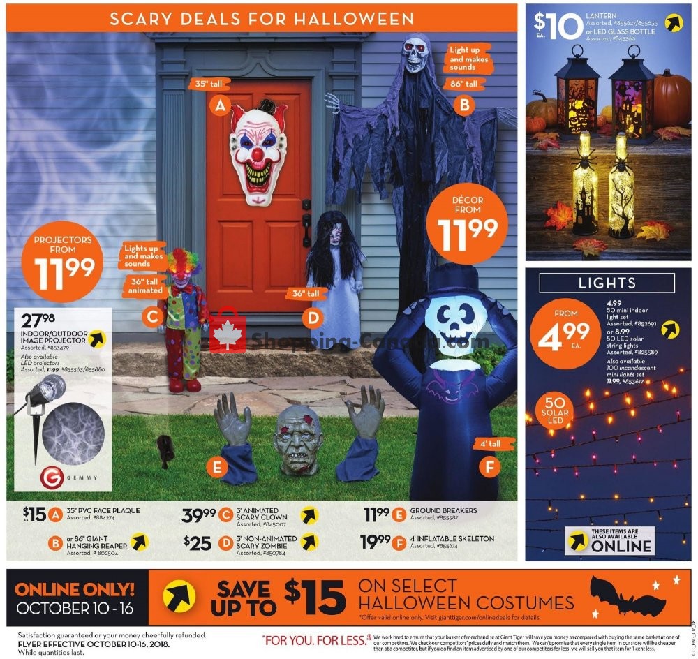 Giant Tiger flyer from Wednesday October 10, 2018 to Tuesday October 16, 2018 - page 11