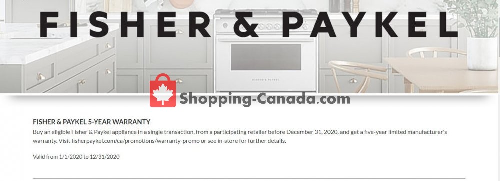 GOEMANS APPLIANCES flyer from Wednesday January 1, 2020 to Tuesday March 31, 2020 - page 1
