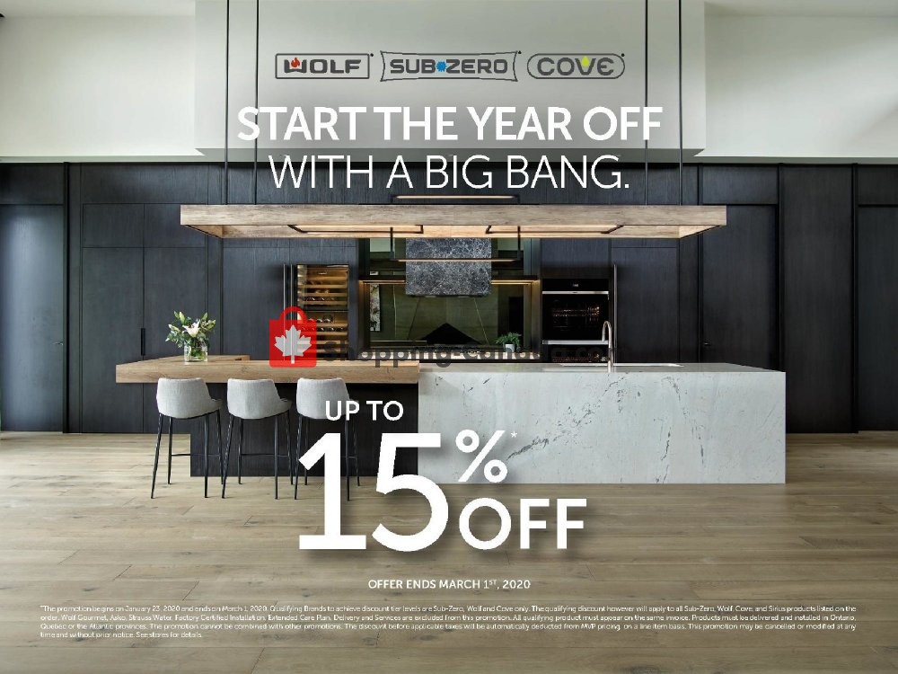 GOEMANS APPLIANCES flyer from Monday January 20, 2020 to Sunday March 1, 2020 - page 1