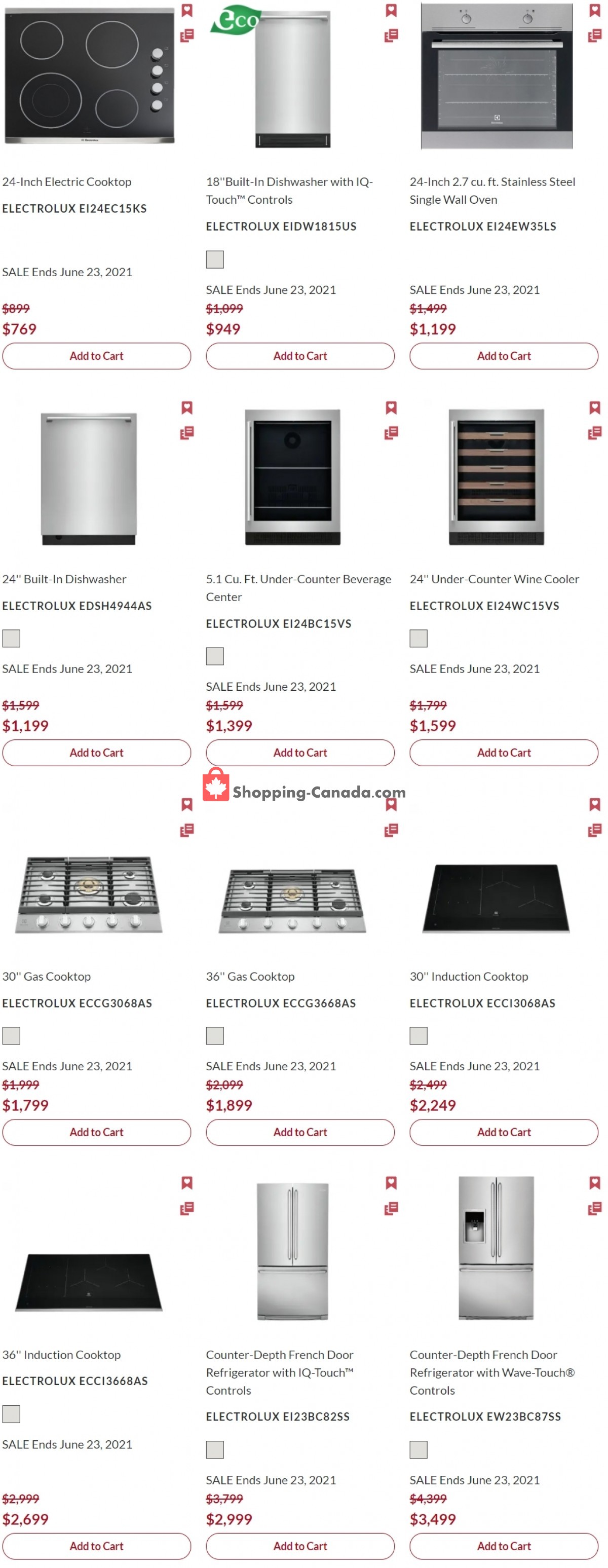 GOEMANS APPLIANCES flyer from Thursday April 22, 2021 to Wednesday June 23, 2021 - page 1