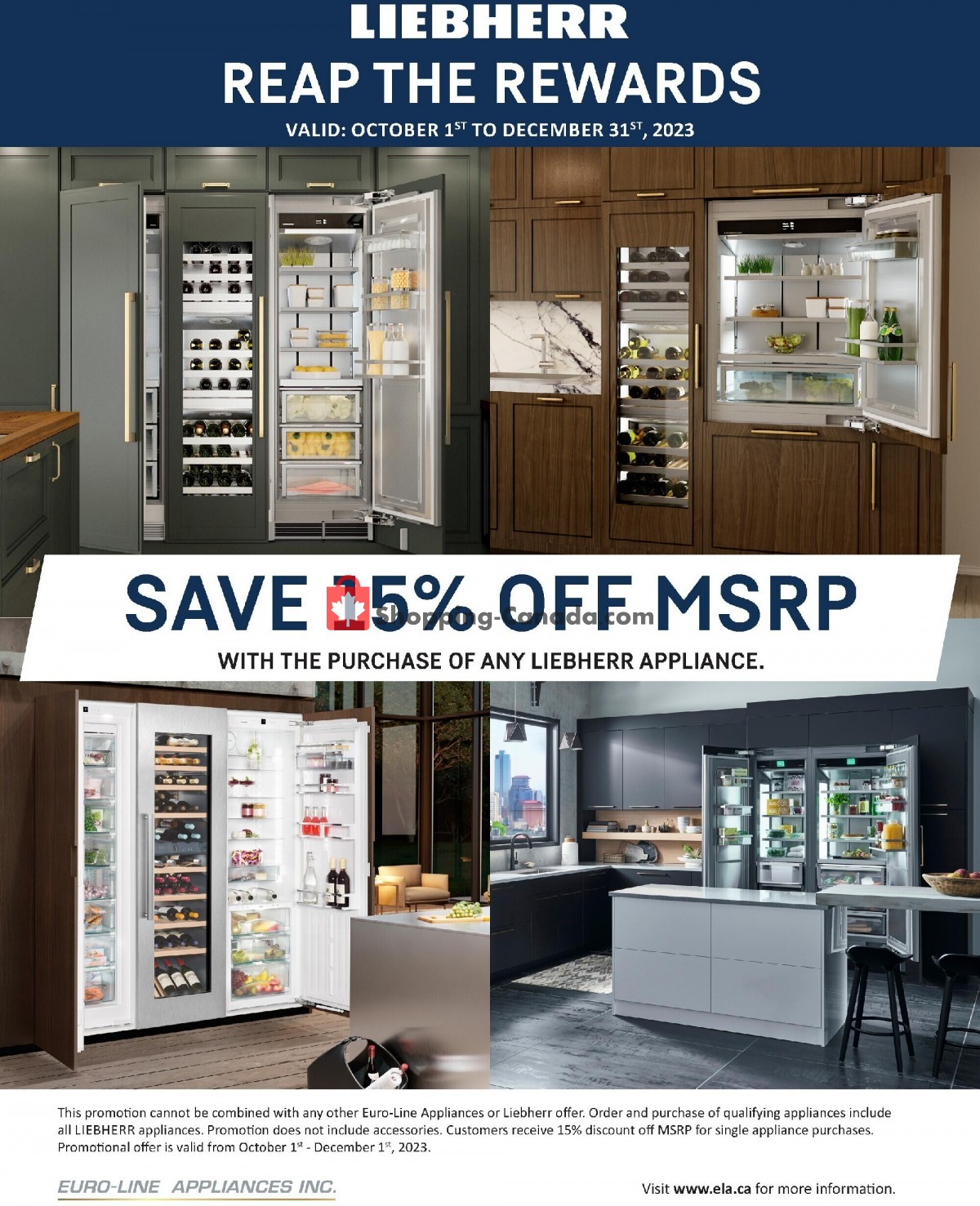 GOEMANS APPLIANCES flyer from Sunday October 1, 2023 to Sunday December 31, 2023 - page 1
