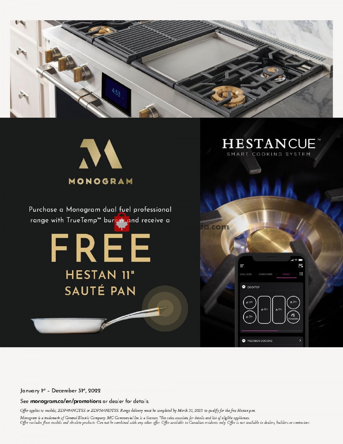 GOEMANS APPLIANCES flyer from Saturday January 1, 2022 to Saturday December 31, 2022 - page 1