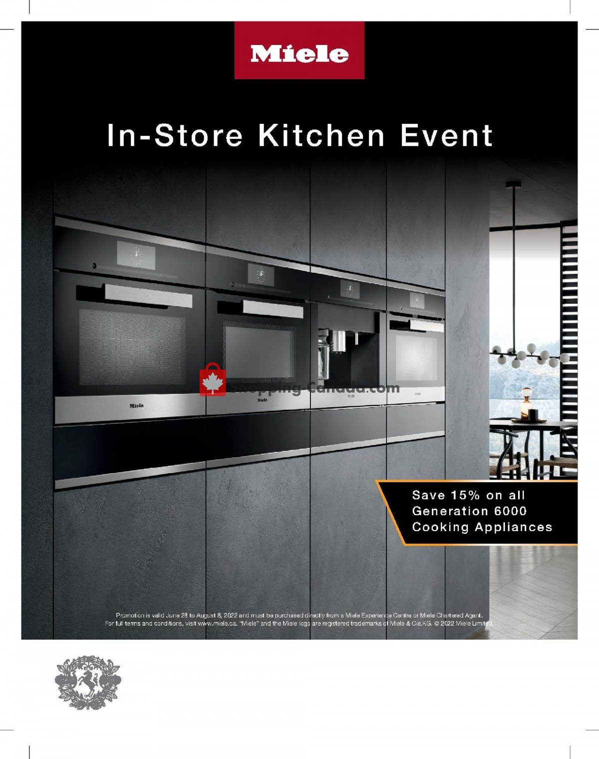 GOEMANS APPLIANCES flyer from Tuesday June 28, 2022 to Monday August 8, 2022 - page 1
