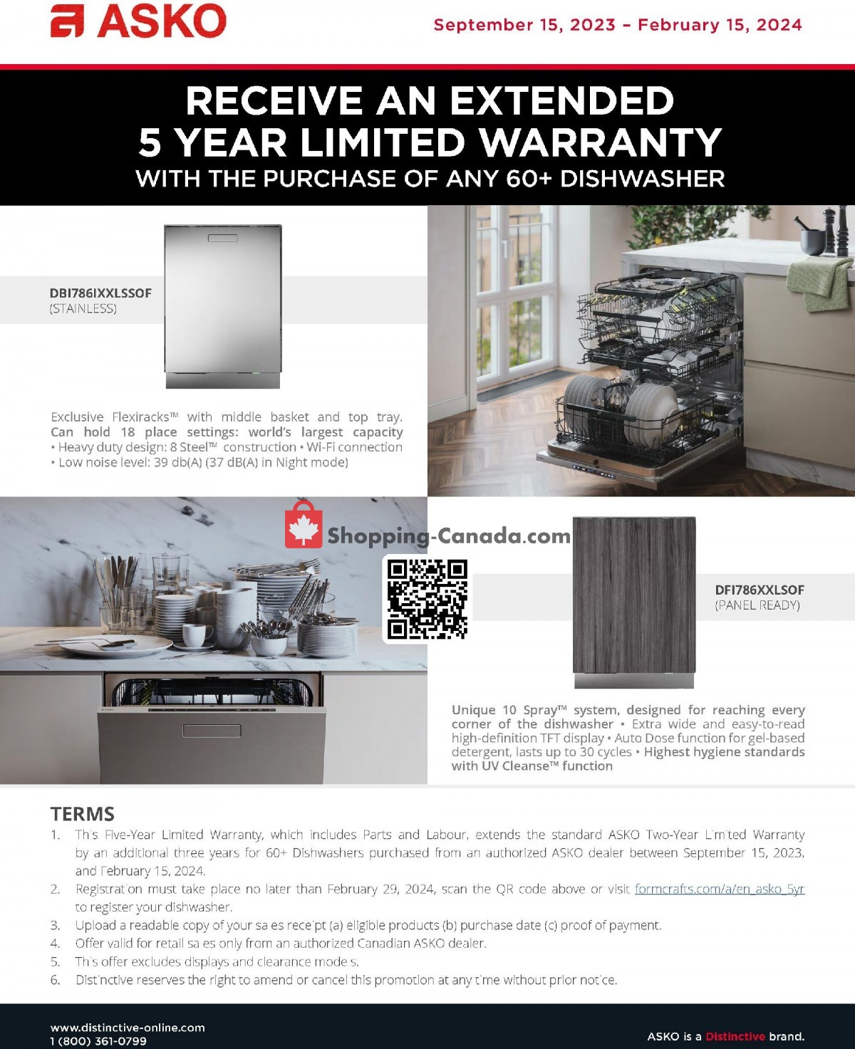 GOEMANS APPLIANCES flyer from Friday September 15, 2023 to Thursday February 15, 2024 - page 1