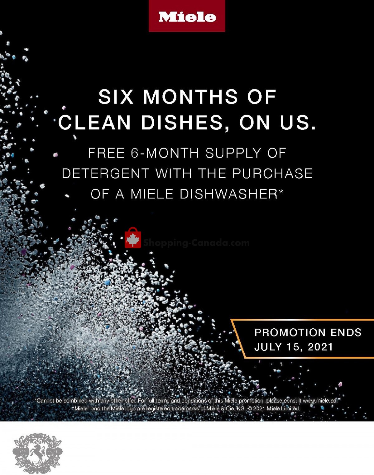 GOEMANS APPLIANCES flyer from Friday June 4, 2021 to Thursday July 15, 2021 - page 1