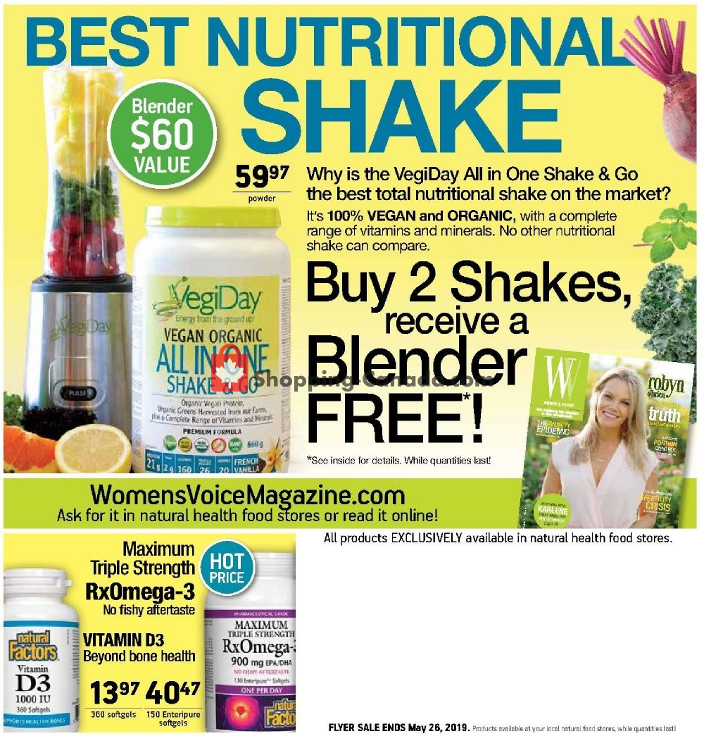 Good Health Mart flyer from Thursday May 2, 2019 to Sunday May 26, 2019 - page 1