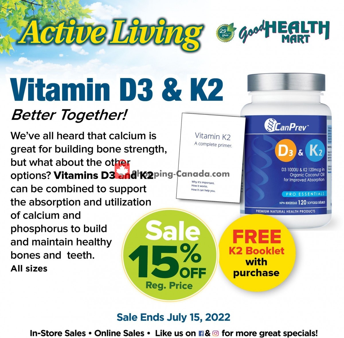 Good Health Mart flyer from Thursday June 23, 2022 to Wednesday June 29, 2022 - page 1