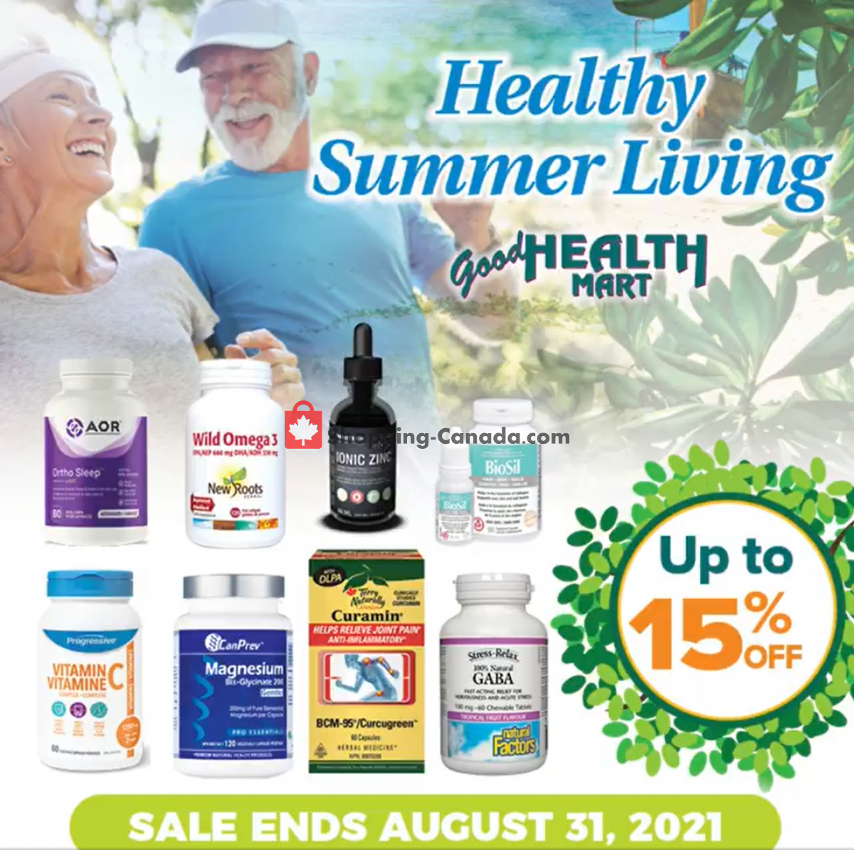 Good Health Mart flyer from Friday July 16, 2021 to Tuesday August 31, 2021 - page 1