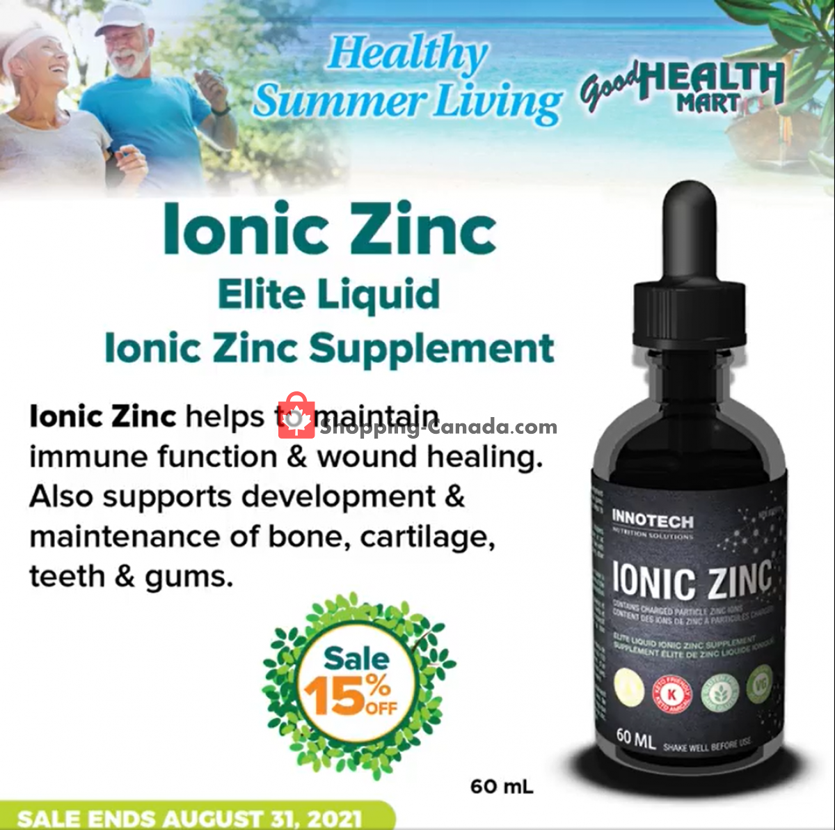 Good Health Mart flyer from Friday July 16, 2021 to Tuesday August 31, 2021 - page 7