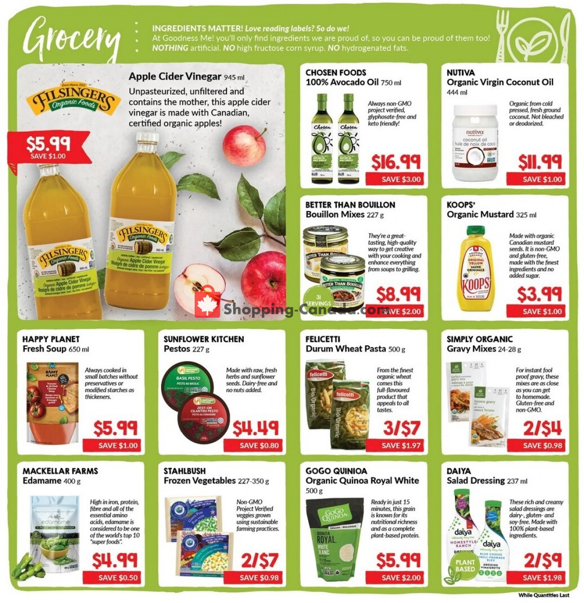 Goodness Me flyer from Thursday October 7, 2021 to Wednesday October 20, 2021 - page 7