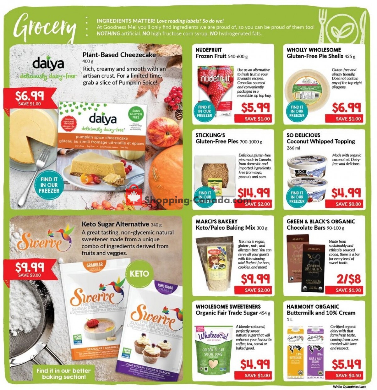 Goodness Me flyer from Thursday October 7, 2021 to Wednesday October 20, 2021 - page 8