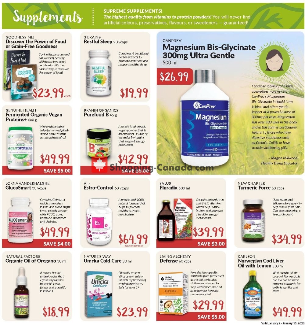 Goodness Me flyer from Thursday January 9, 2020 to Wednesday January 15, 2020 - page 7