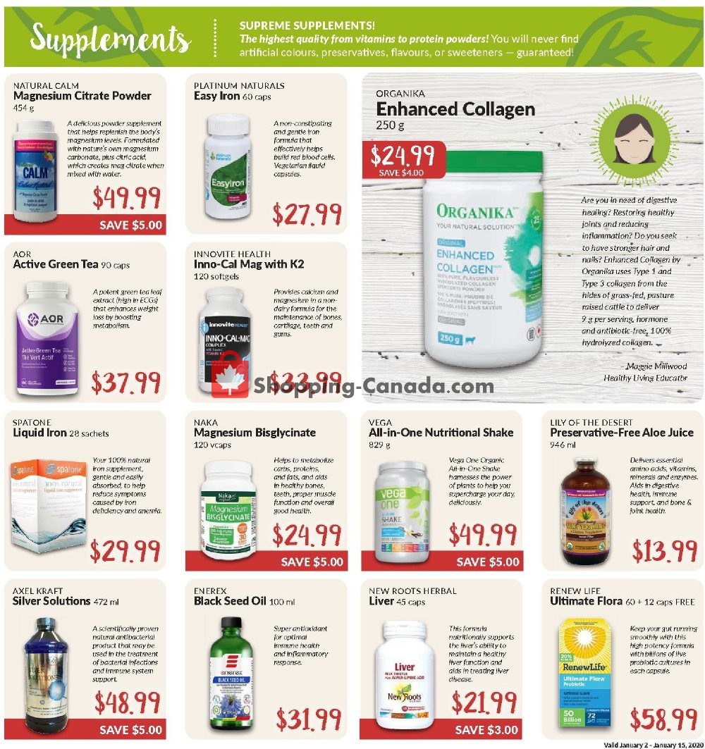 Goodness Me flyer from Thursday January 9, 2020 to Wednesday January 15, 2020 - page 8