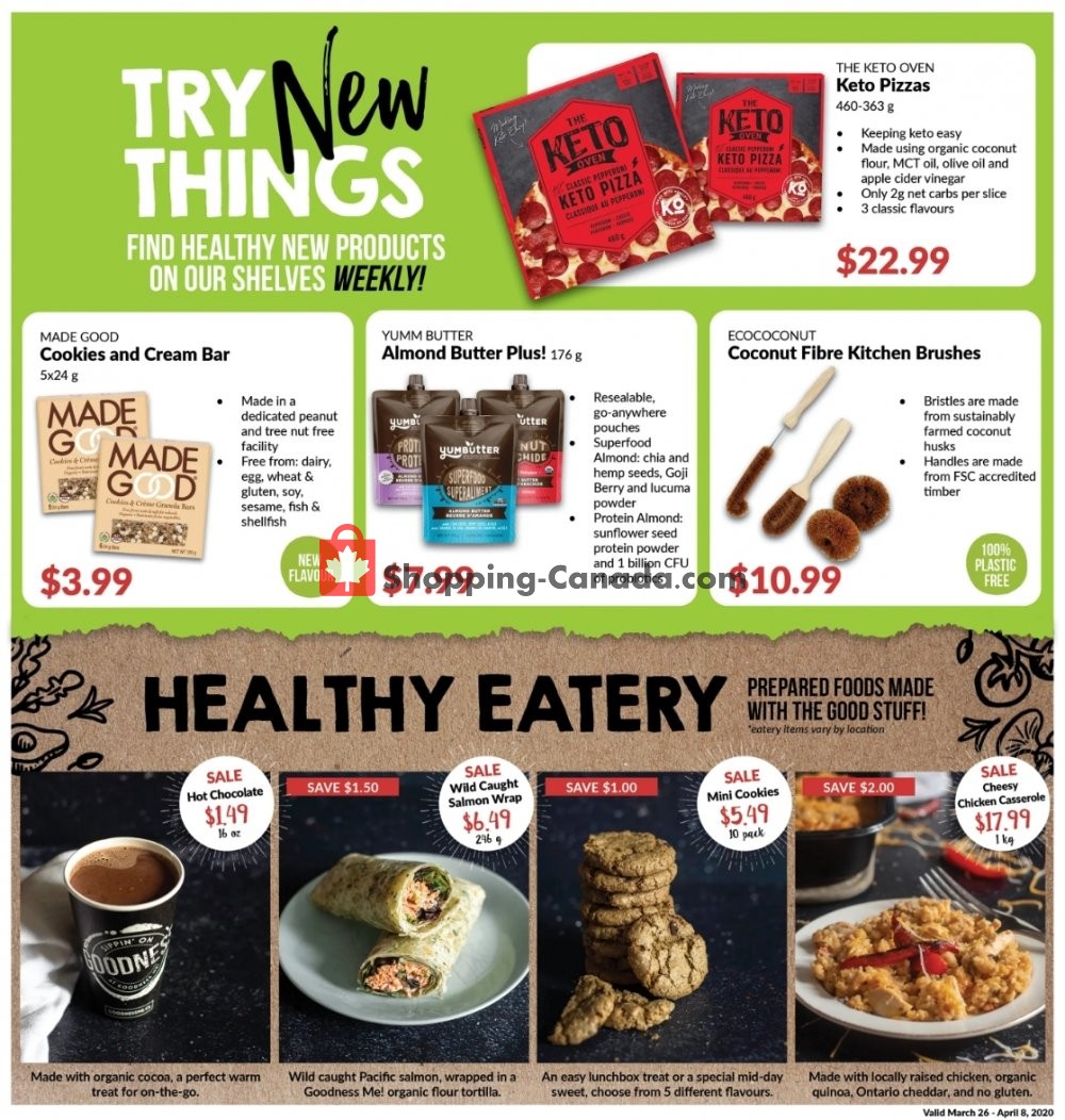 Goodness Me flyer from Thursday March 26, 2020 to Wednesday April 8, 2020 - page 11