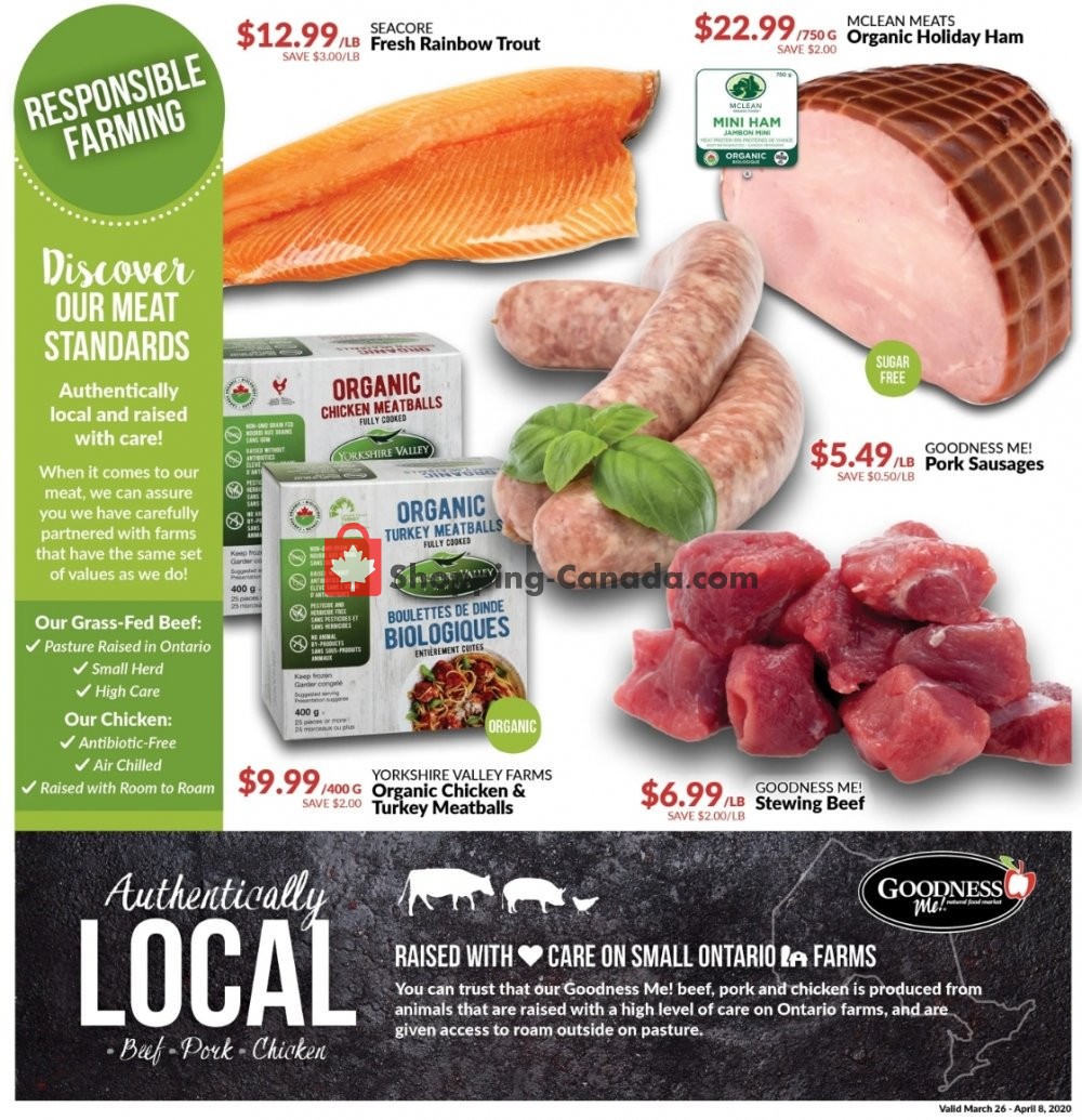 Goodness Me flyer from Thursday March 26, 2020 to Wednesday April 8, 2020 - page 2
