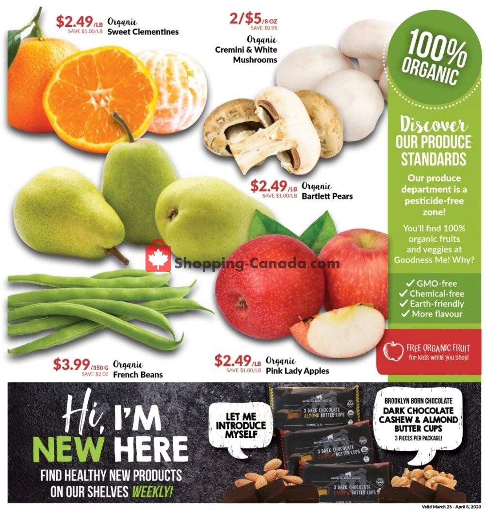 Goodness Me flyer from Thursday March 26, 2020 to Wednesday April 8, 2020 - page 3