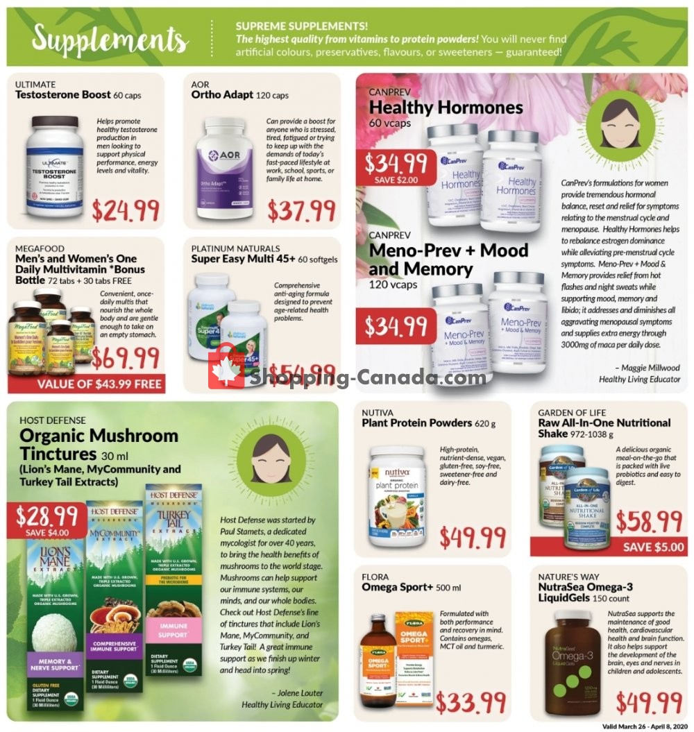 Goodness Me flyer from Thursday March 26, 2020 to Wednesday April 8, 2020 - page 8