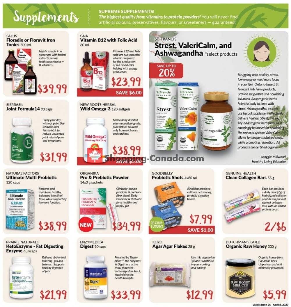 Goodness Me flyer from Thursday March 26, 2020 to Wednesday April 8, 2020 - page 9