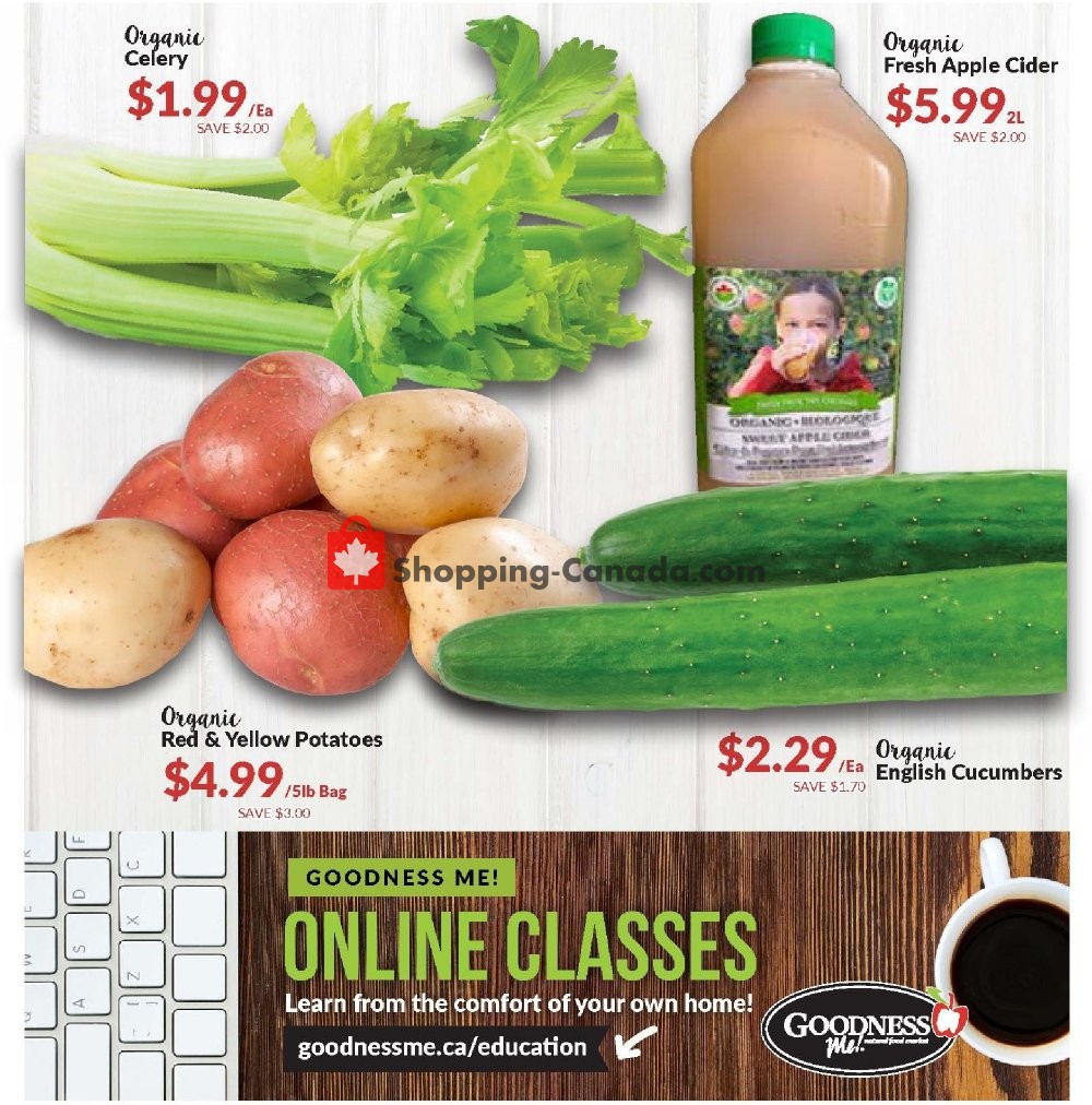 Goodness Me flyer from Thursday November 7, 2019 to Wednesday November 20, 2019 - page 4