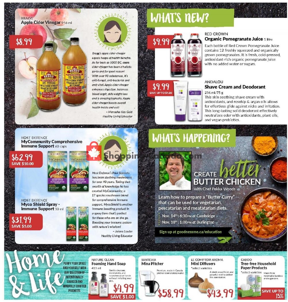 Goodness Me flyer from Thursday November 7, 2019 to Wednesday November 20, 2019 - page 8