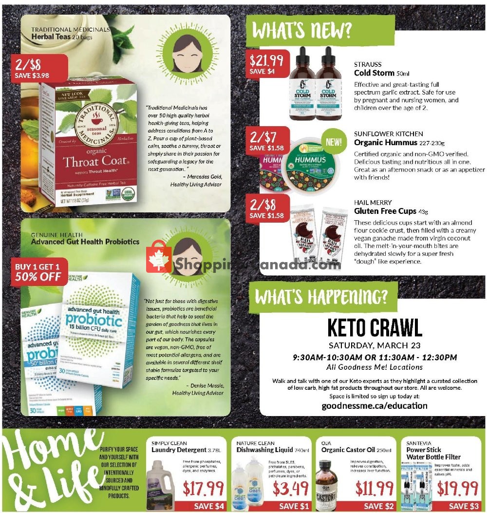 Goodness Me flyer from Thursday March 14, 2019 to Wednesday March 27, 2019 - page 7