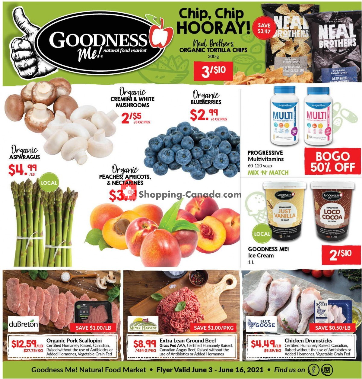 Goodness Me flyer from Thursday June 3, 2021 to Wednesday June 16, 2021 - page 1