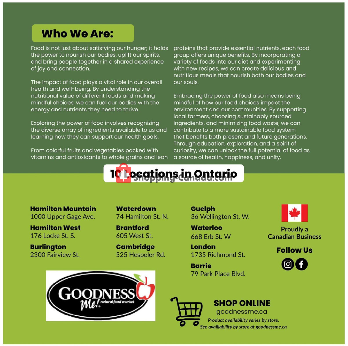 Goodness Me flyer from Wednesday April 24, 2024 to Tuesday April 30, 2024 - page 10