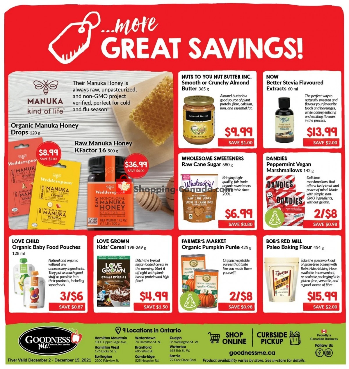Goodness Me flyer from Thursday December 2, 2021 to Wednesday December 15, 2021 - page 13