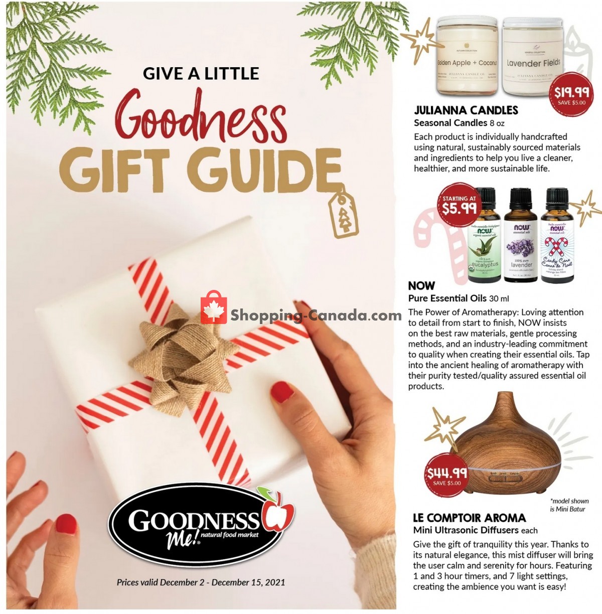 Goodness Me flyer from Thursday December 2, 2021 to Wednesday December 15, 2021 - page 15