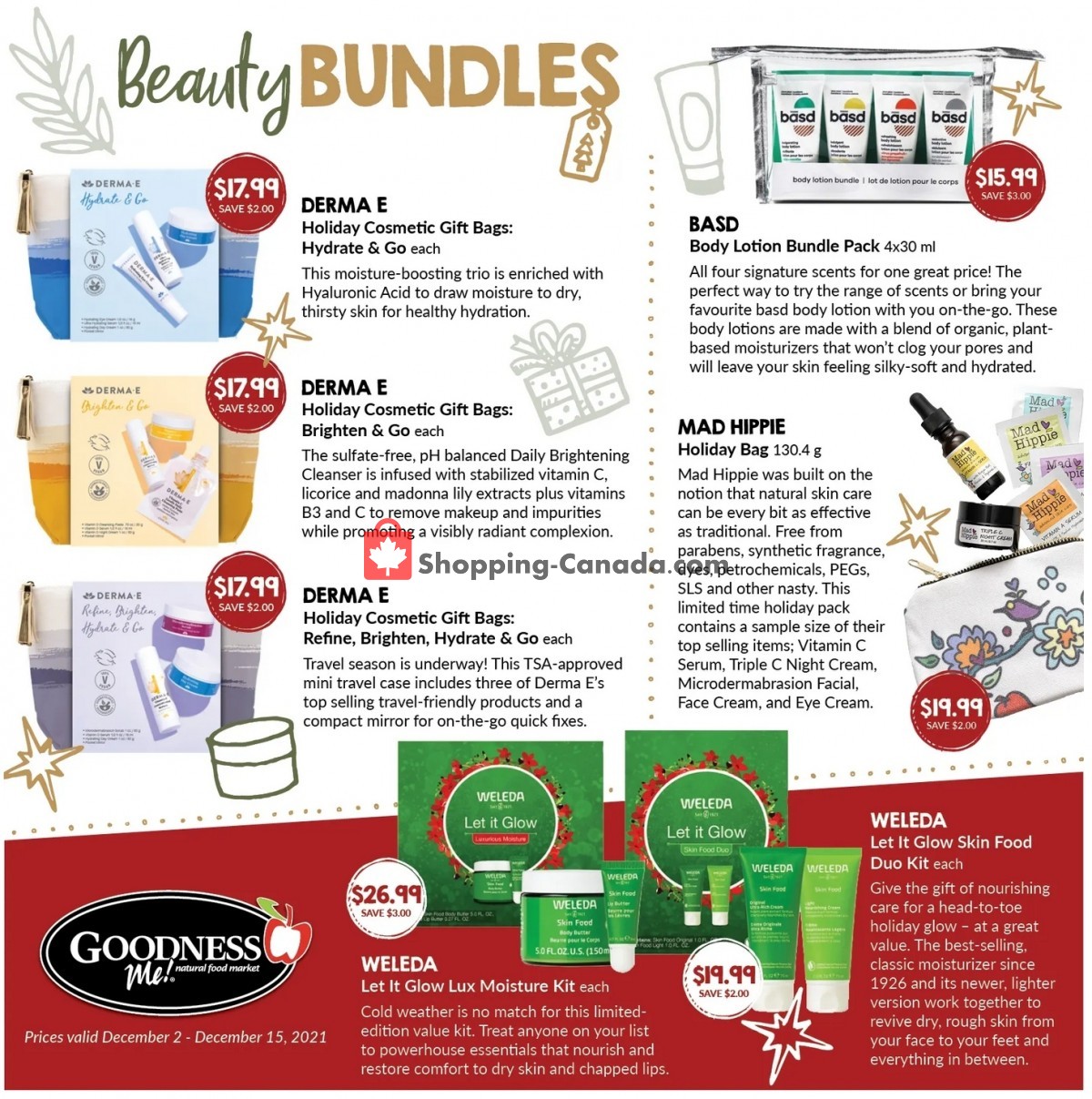 Goodness Me flyer from Thursday December 2, 2021 to Wednesday December 15, 2021 - page 16