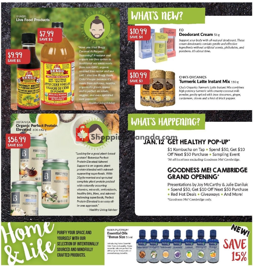 Goodness Me flyer from Thursday January 3, 2019 to Wednesday January 16, 2019 - page 7